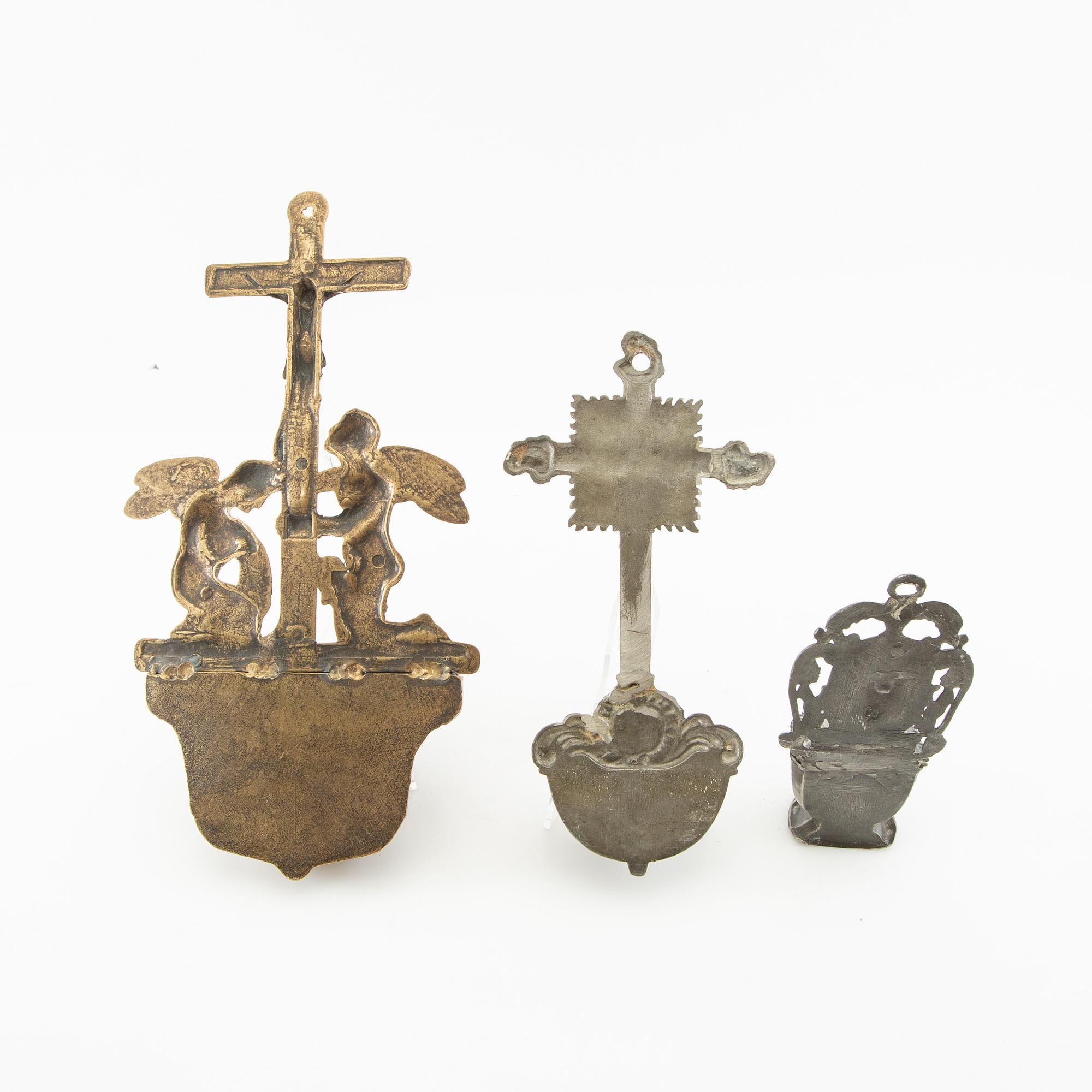 Vigwater bowls 3 pcs 17th/18th century.