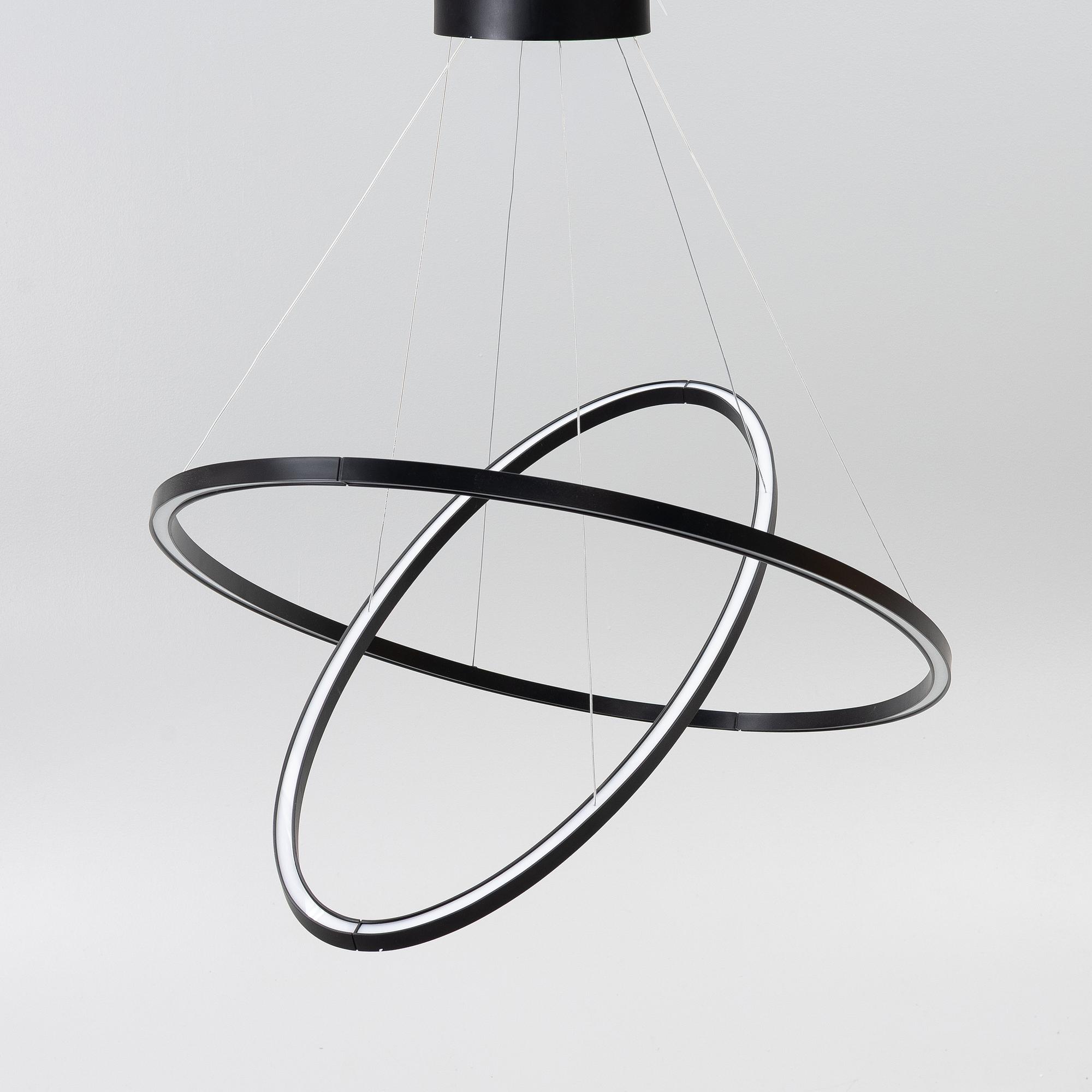 Federico Palazzari, taklampa, "Ellisse¨Double", Nemo Lighjting.