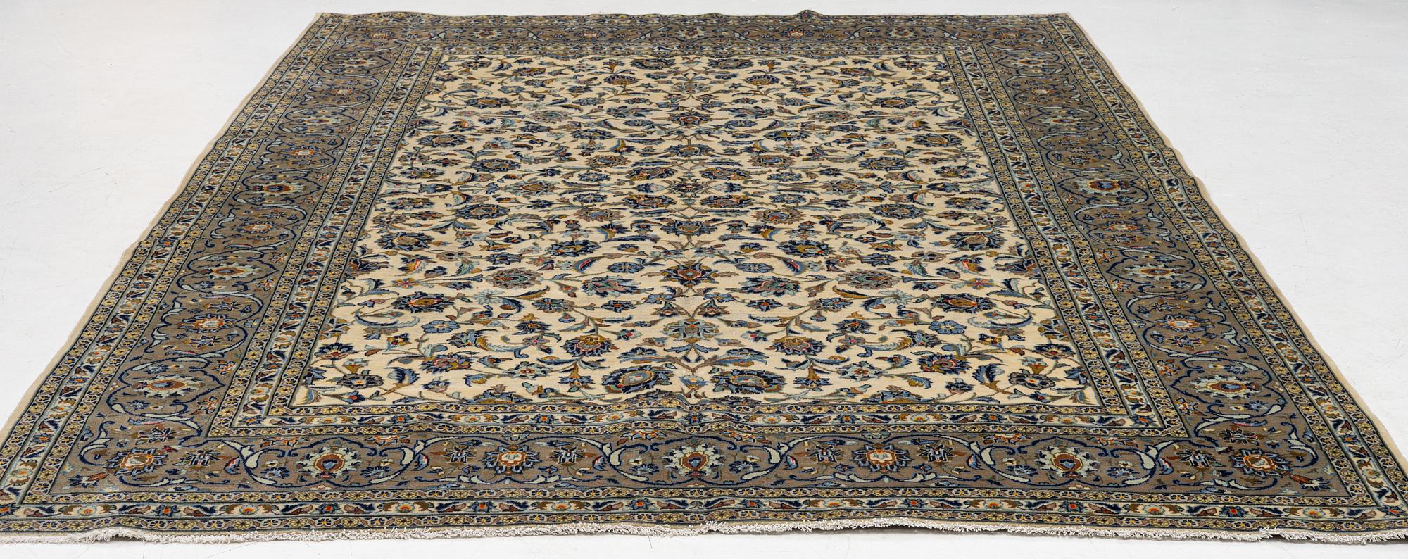 Rug, Keshan, approx. 350 x 245.