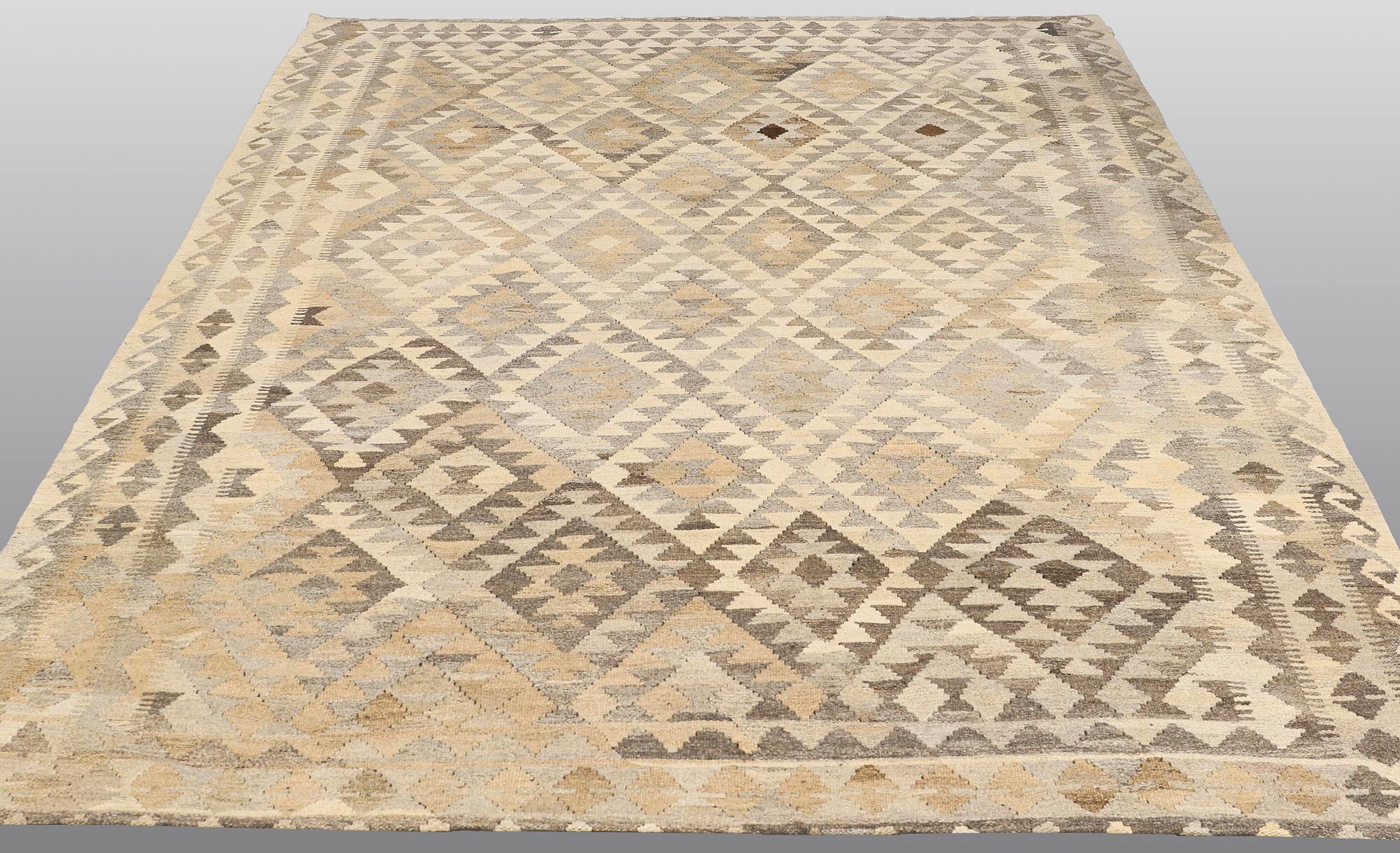 CARPET, Kilim, ca 288 x 208 cm.