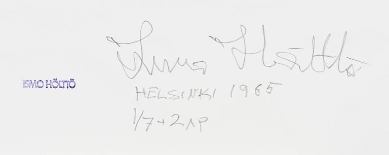 Ismo Hölttö, "Busstationen, Helsingfors 1965".