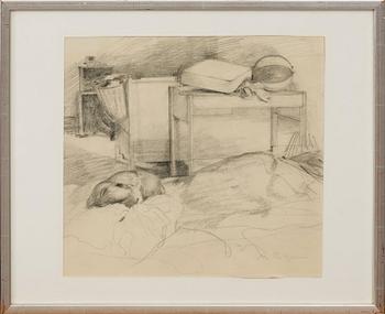 OLA BILLGREN, pencil, signed.