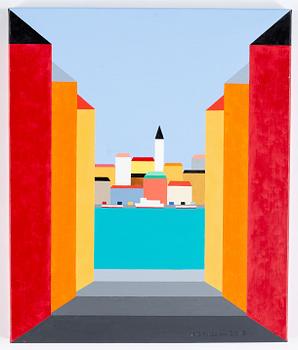 KG Nilson, oil on canvas, signed KG Nilson and dated 2013.