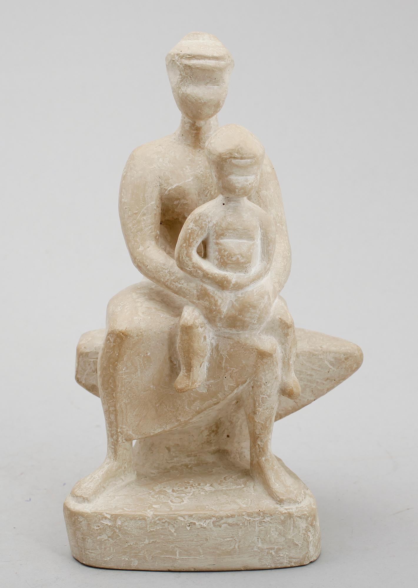 STIG BLOMBERG, skulptur, gips, signerad och numrerad 27/85.