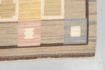 A carpet, flat weave, ca 240 x 155 cm, Sweden.