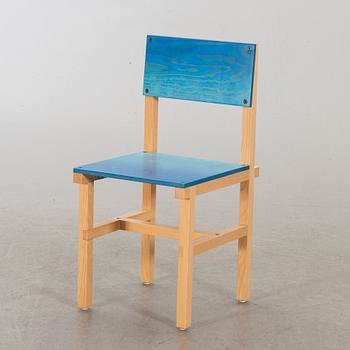 FREDRIK PAULSEN, "Röhsska"Designbaren, chair, Blå Station 2020, Chair 31/102.
