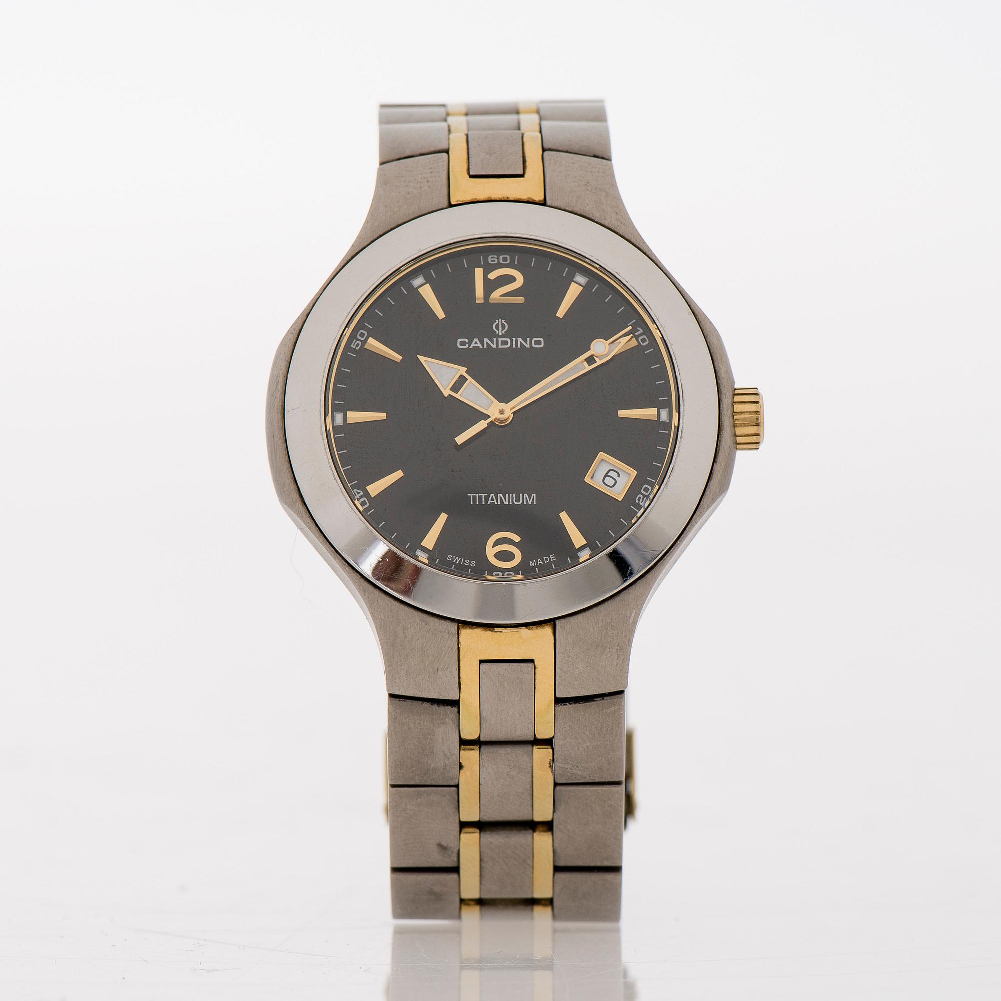 CANDINO, Titanium, rannekello, 40 mm.