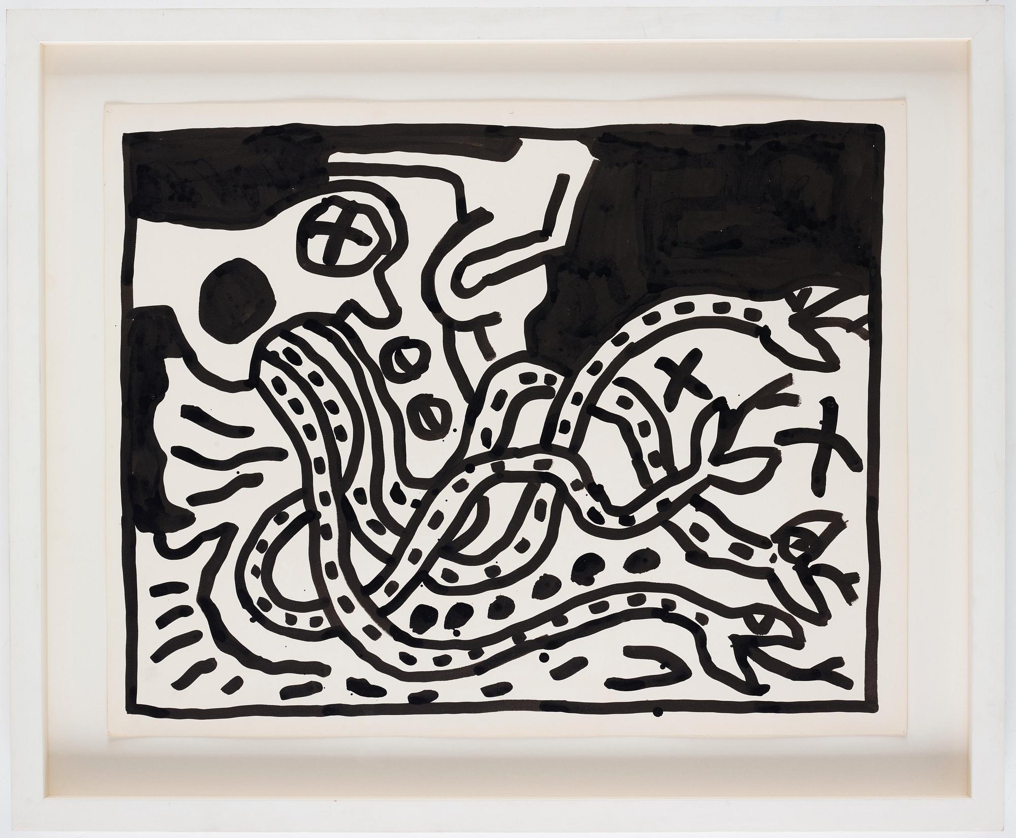 Keith Haring, "Untitled".