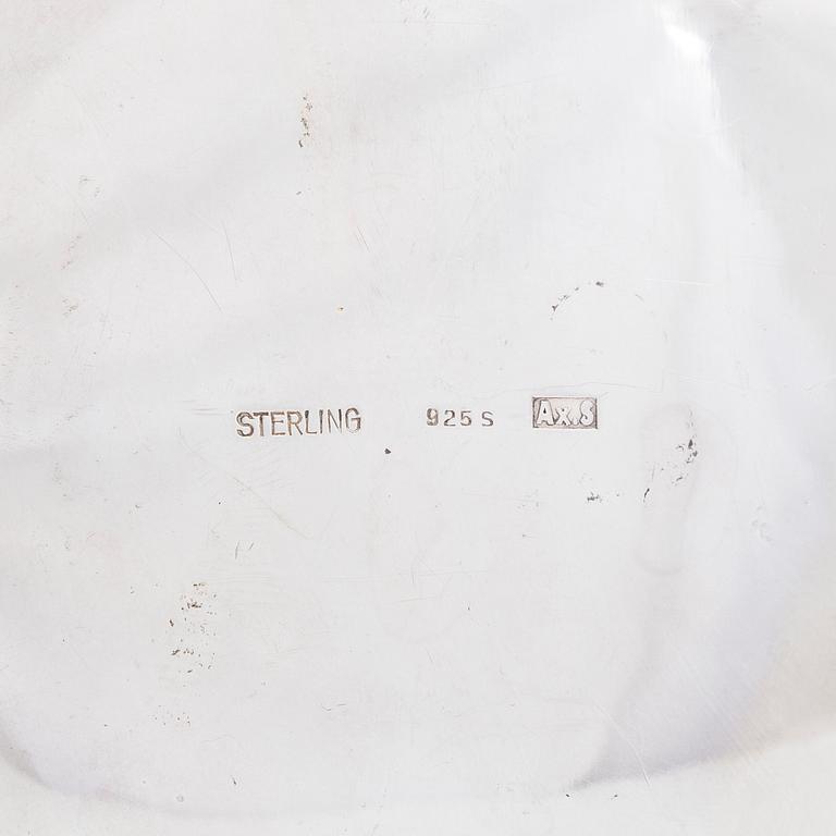 Axel Salomonsen, kaffekanna, sterlingsilver, Köpenhamn, Danmark  (1933-1977).