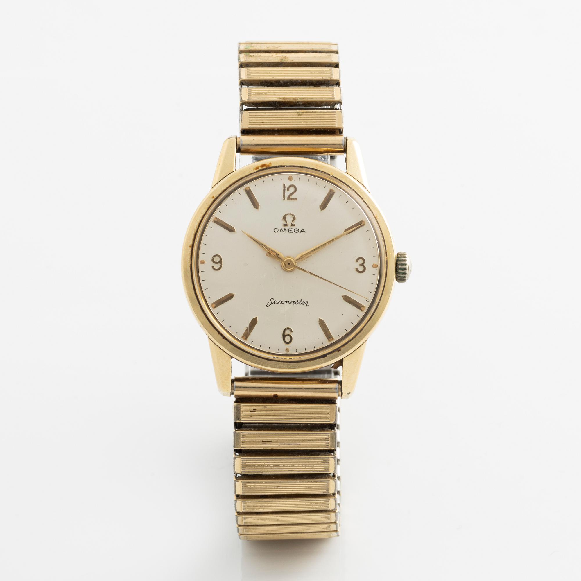 Omega, Seamaster, wristwatch, 35 mm.