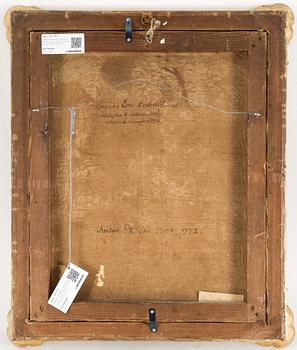 ANDERS EKLUND, circle of, one pair, oil on canvas, on verso one with inscription Anders Eklund pinx 1772.