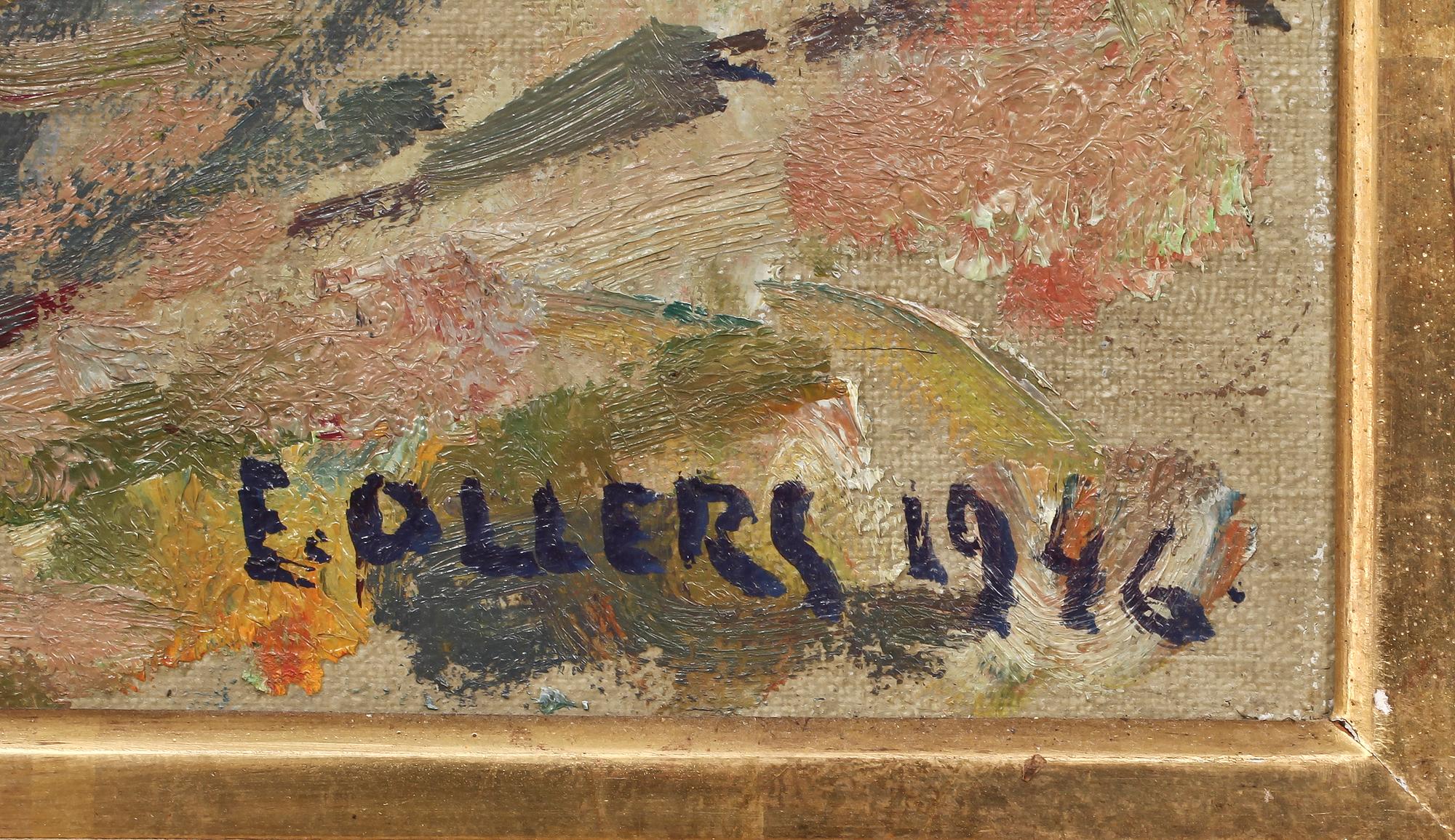 EDVIN OLLERS, olja på duk, sign o dat 1946.