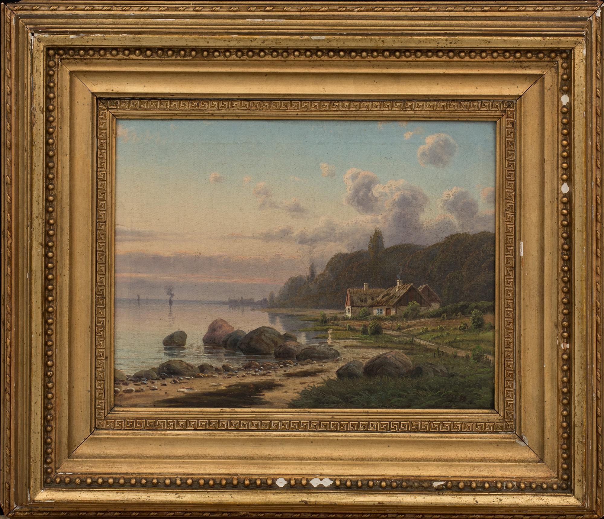 UNKNOWN ARTIST, oil on canvas, signed CH- 99.