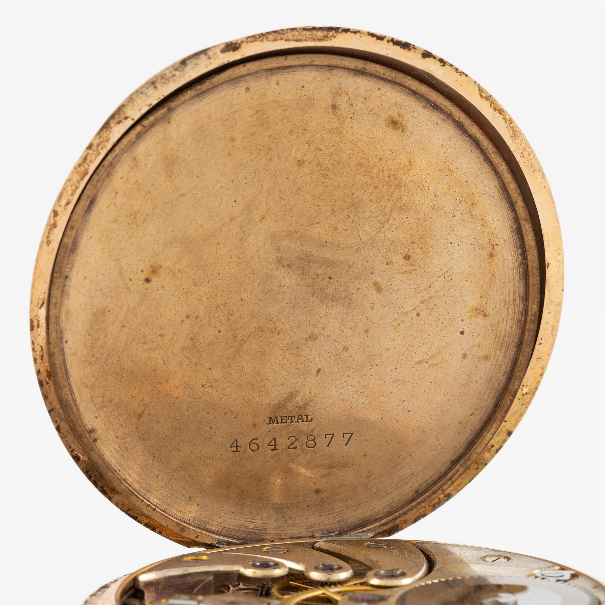 Longines, pocket watch, 48 mm.