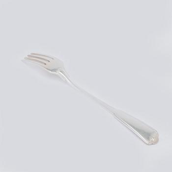 W.A. Bolin, bestickuppsättning, 89 delar, silver, Stockholm 1938, gammal Fransk.