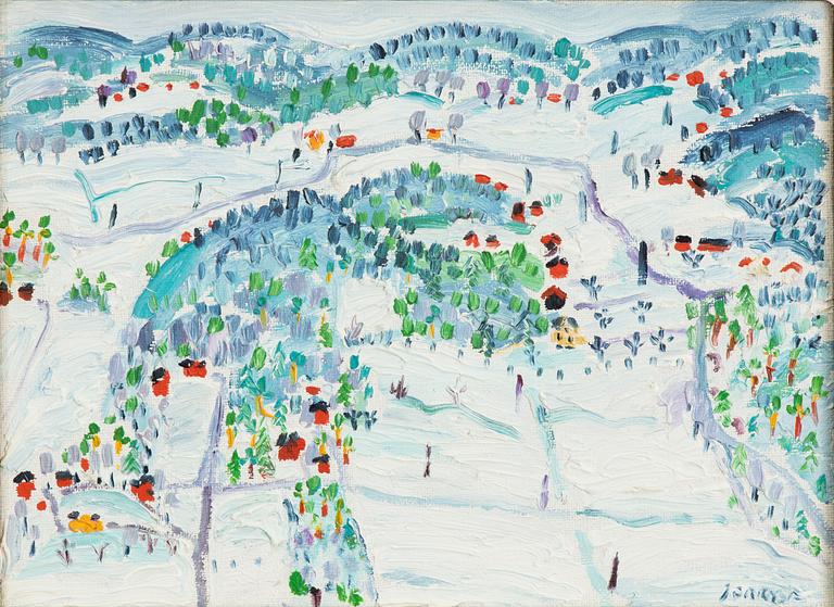 Jerry Andersson, Winter Landscape.