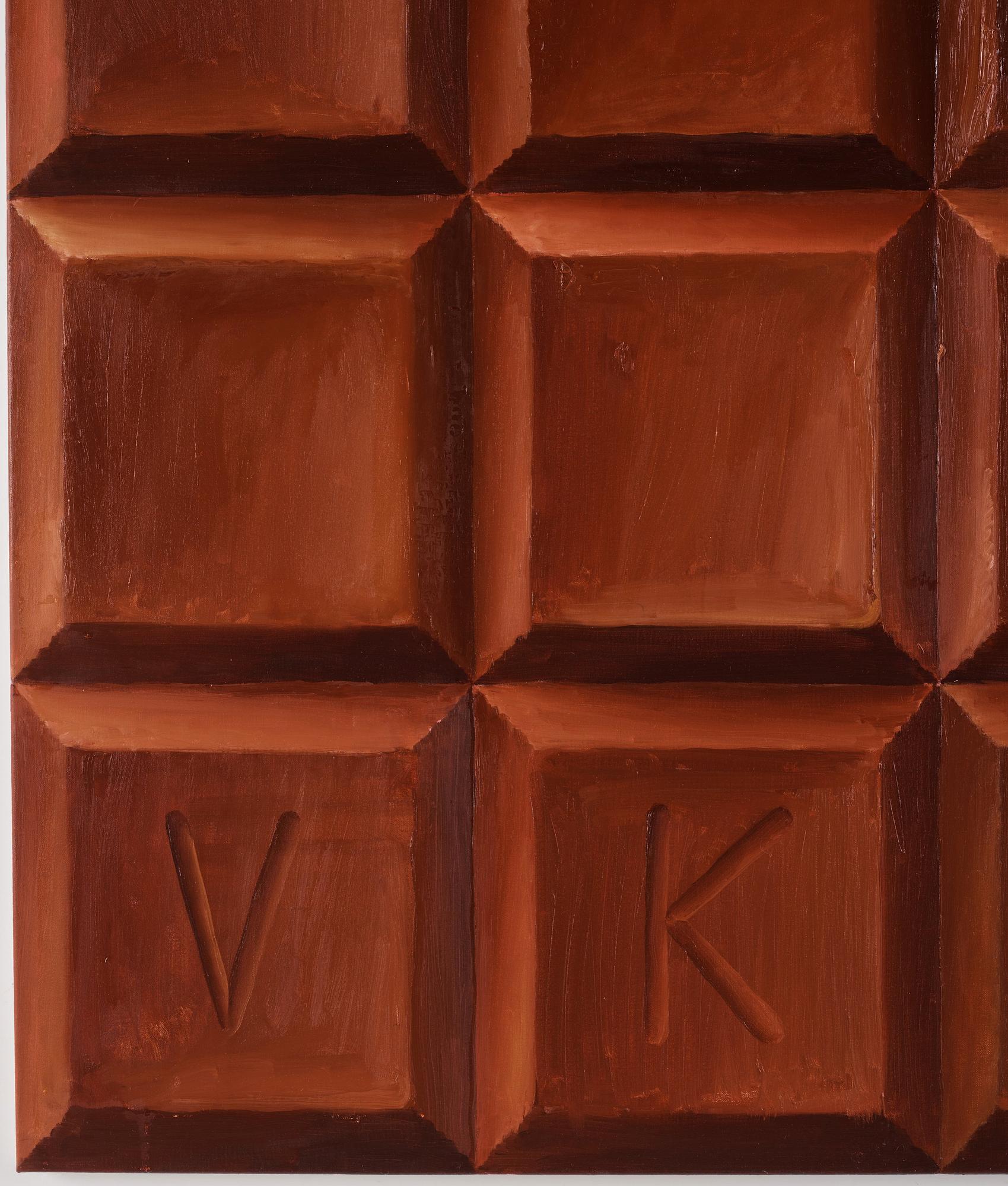 "Chocolate with initials".
