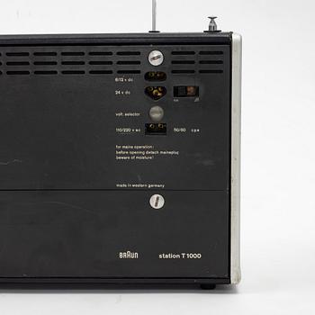 Dieter Rams, radio, modell "T1000", Braun, Tyskland.