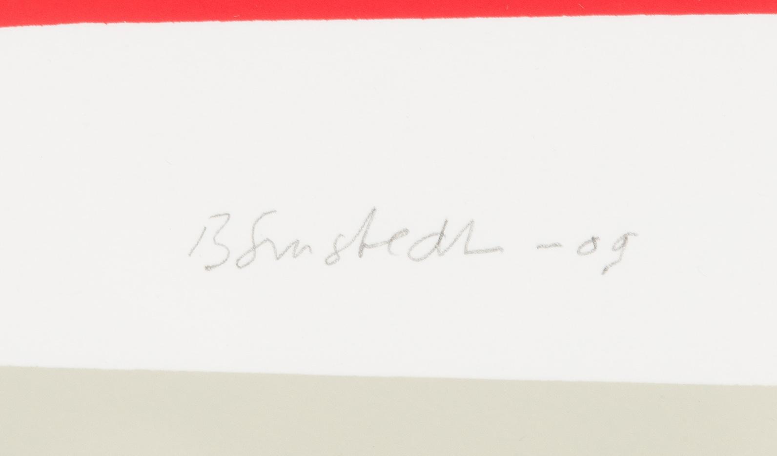 Juhana Blomstedt, serigrafi, signerad och daterad -09, numrerad 85/100.