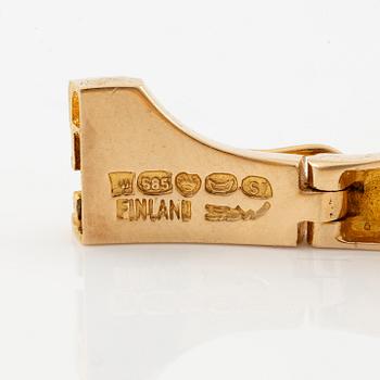 Björn Weckström, a bracelet, "Golden bridge", 14K gold, Lapponia 1971.