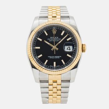 ROLEX, Oyster Perpetual, Datejust, Chronometer, wristwatch, 36 mm.