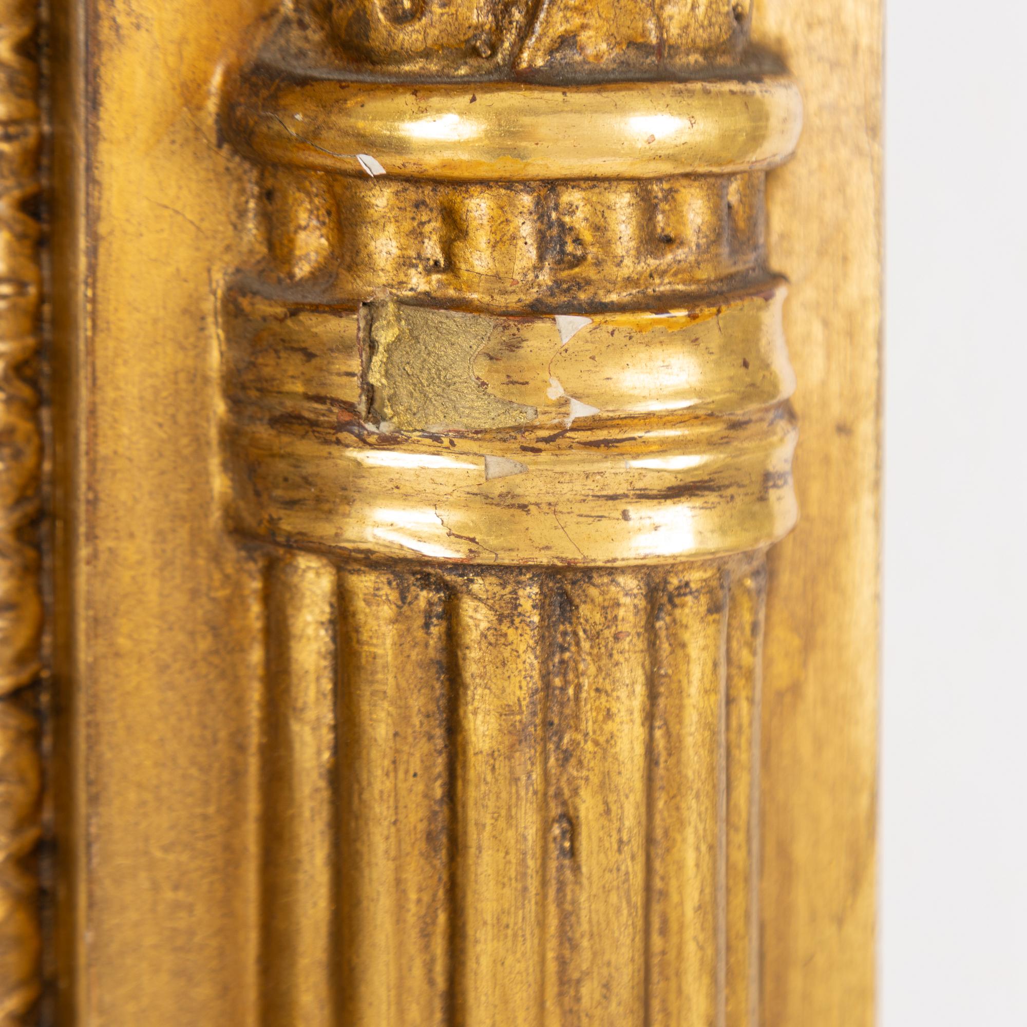 Mirror, Johan Martin Berg (mirror manufacturer in Gothenburg 1803- ca 1837), Empire.