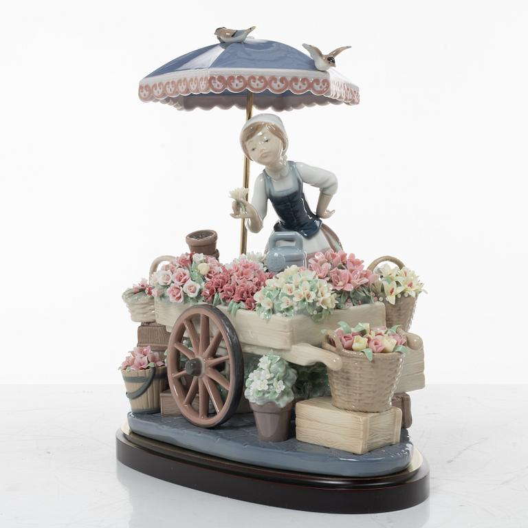 José Puche, figurin, "Flowers of the season", Lladró, Spanien.