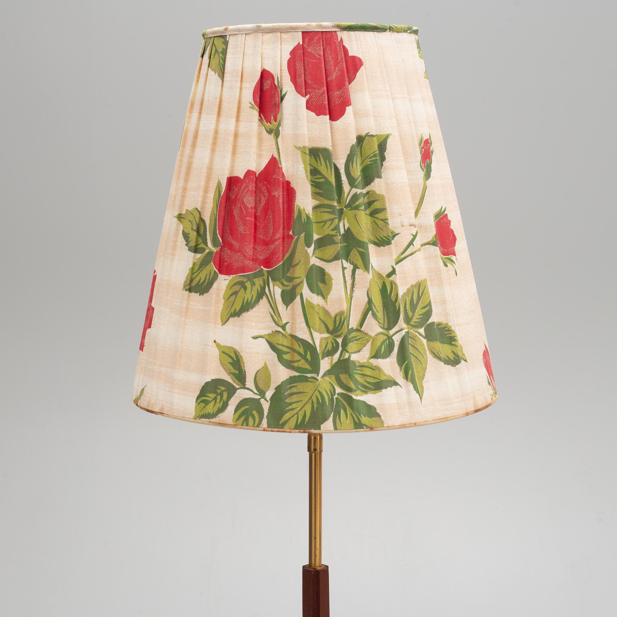 Floor lamp, mid-20th century.