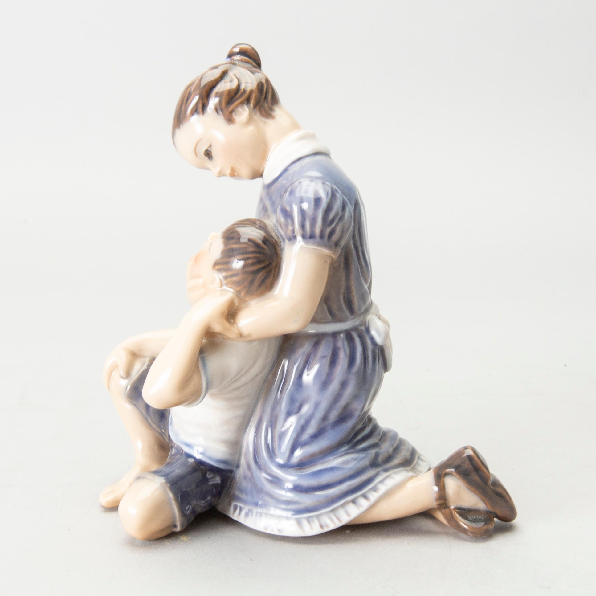 FIGURIN, porslin, Dahl Jensen, Danmark.