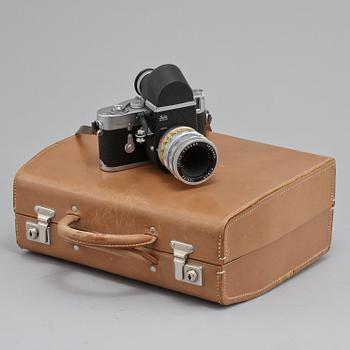 KAMERAUTRUSTNING, Leica M2+M3 samt flertalet objektiv, 1900-tal.