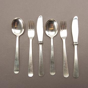 Wiwen Nilsson, bestick, 30 delar, 1958-59.