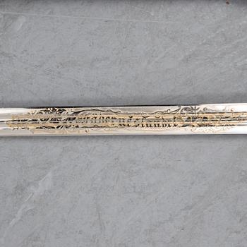 A Swedish infantry officer's sword 1899 pattern.