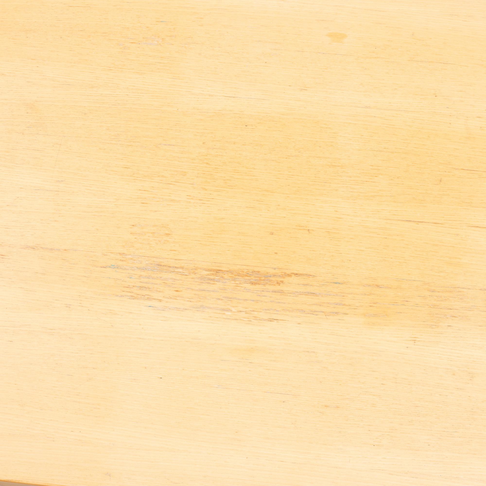 Alvar Aalto, a model 81B birch dining table, Artek, Finland.