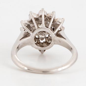 Brilliant-cut diamond ring, ca 1,20 ct.