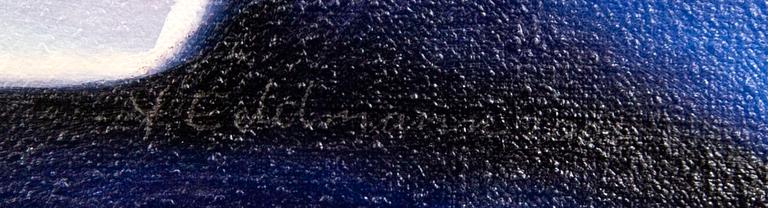 Yrjö Edelmann, olja på duk, signerad och daterad 2006.