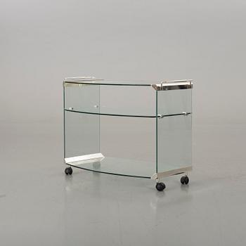 A SERVING TROLLEY FROM THE SECOND HALF OF 20TH CENTURY.