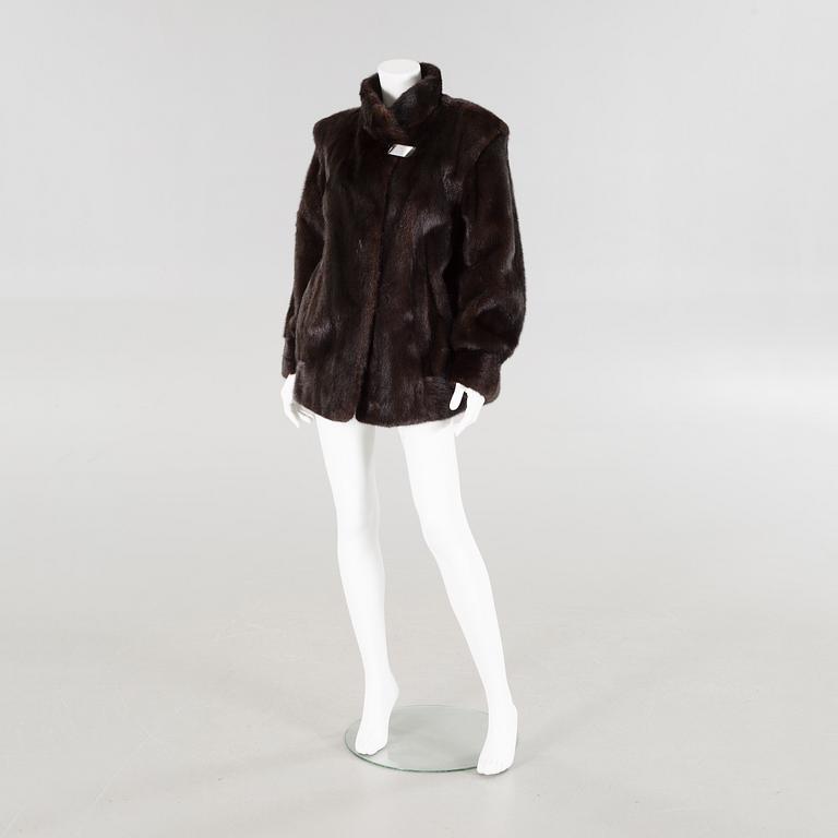 A fur jacket by Saga mink.