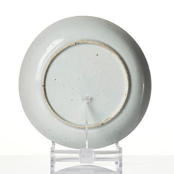 A blue and white dish, Ming dynasty, Jiajing, 16th century.