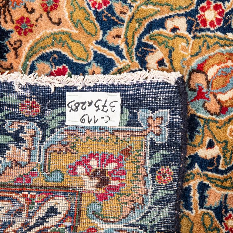 Kashmar Carpet, latter part of the 20th century, approx. 378x296 cm.