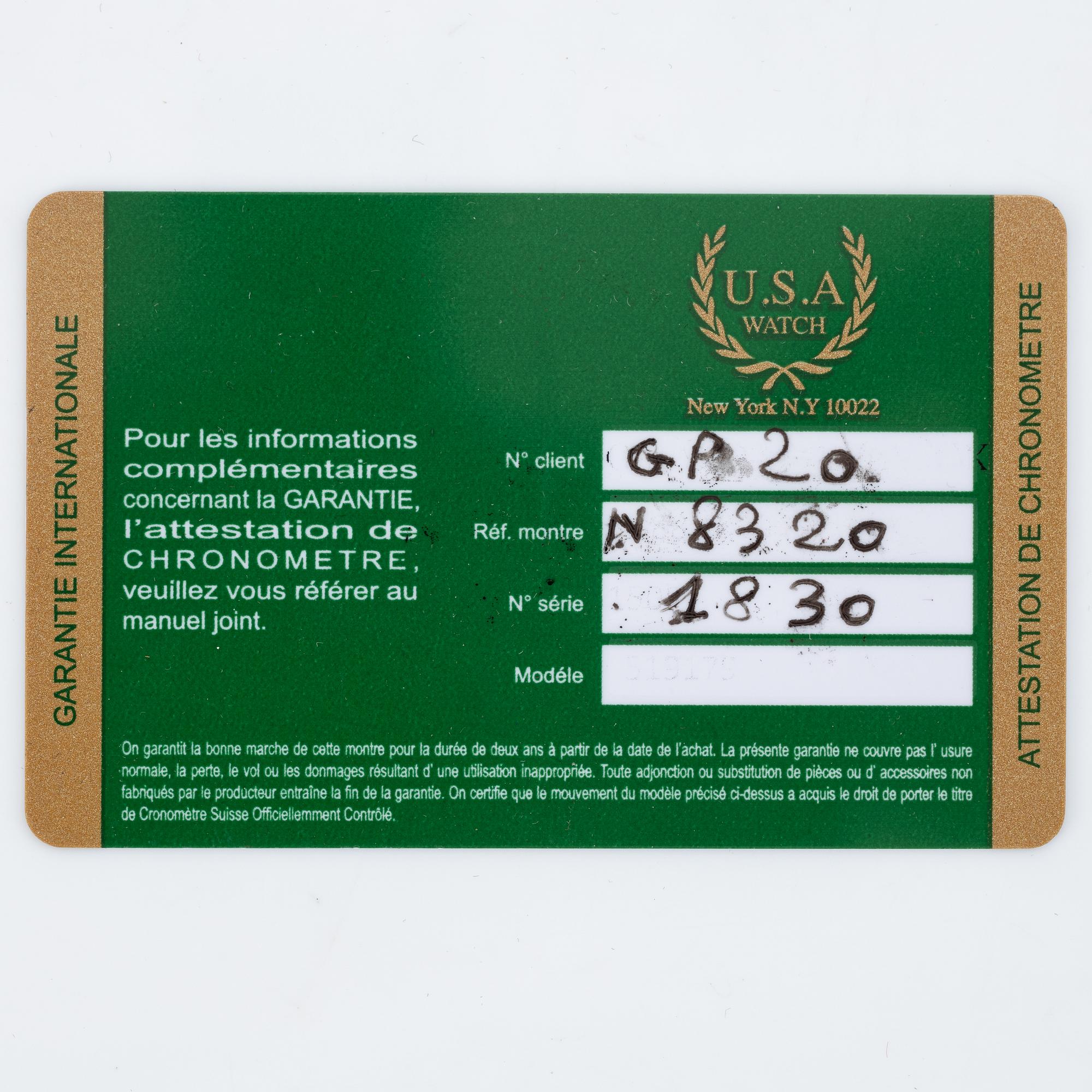 Girard Perregaux, Reserve Gp90, wristwatch, 38 mm.