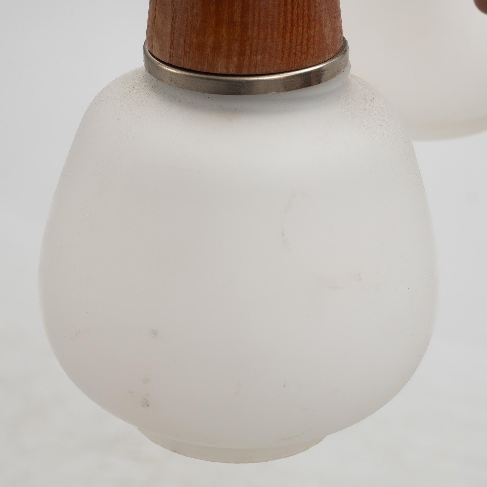 A ceiling lamp, 1950's.