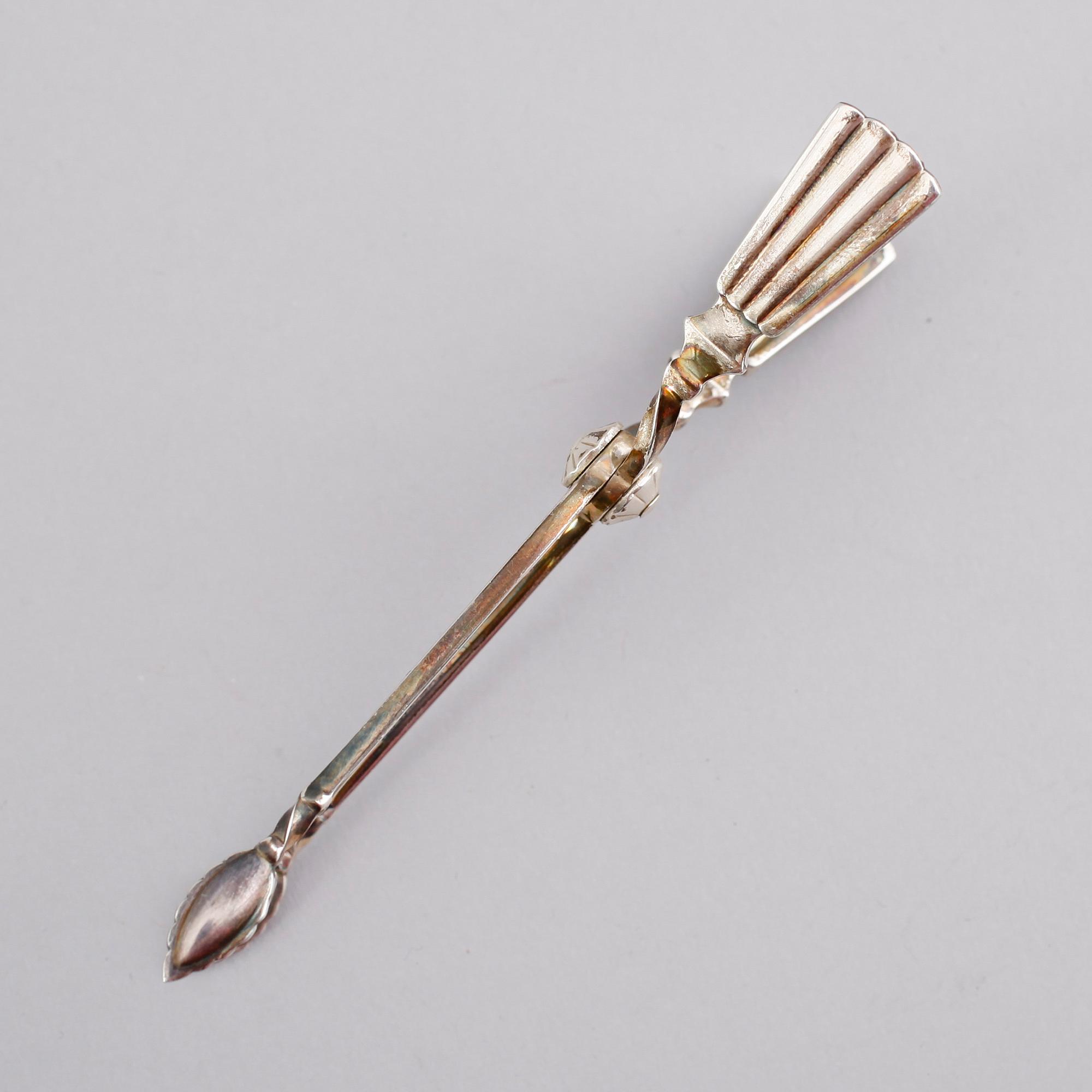 SOCKERTÅNG, silver, "Bernadotte", Georg Jensen, Danmark, 1900-talets mitt.