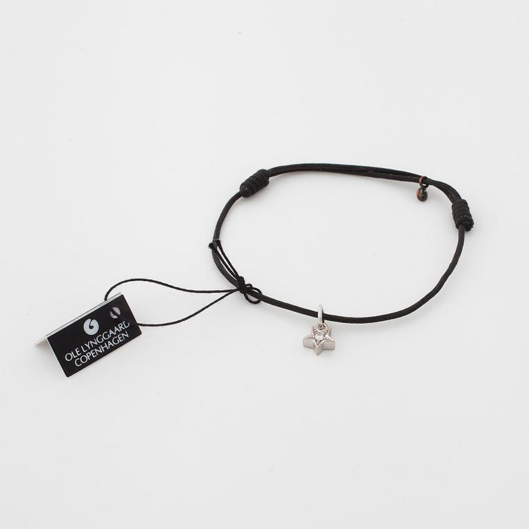OLE LYNGGAARD, a brilliant cut diamond bracelet.