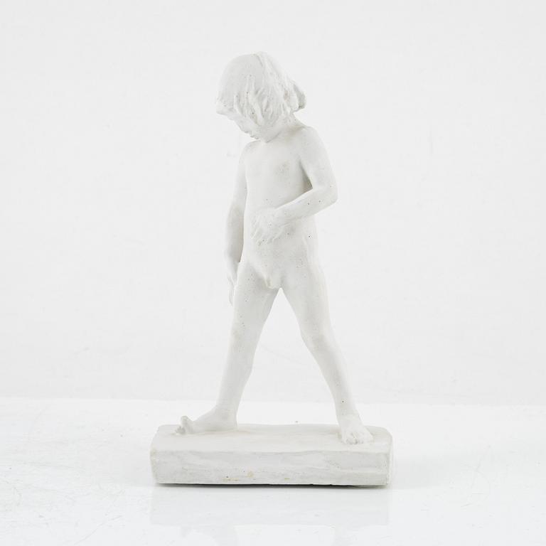 Christian Eriksson, skulptur, gips, signerad.