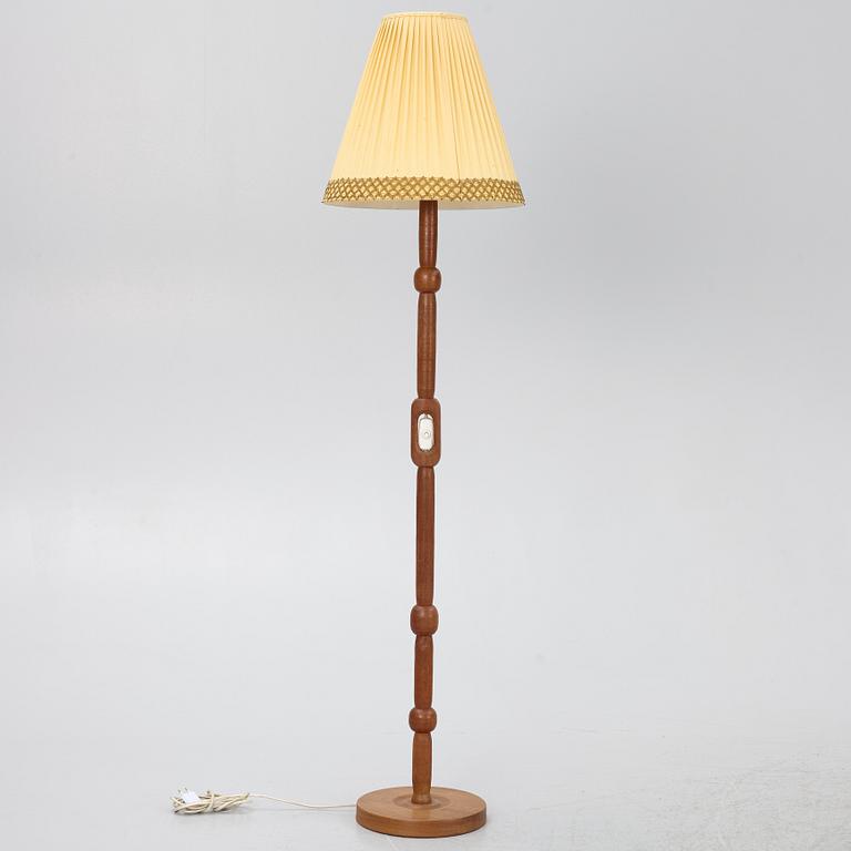A floor lamp, Swedish Modern, mid-20th century.
