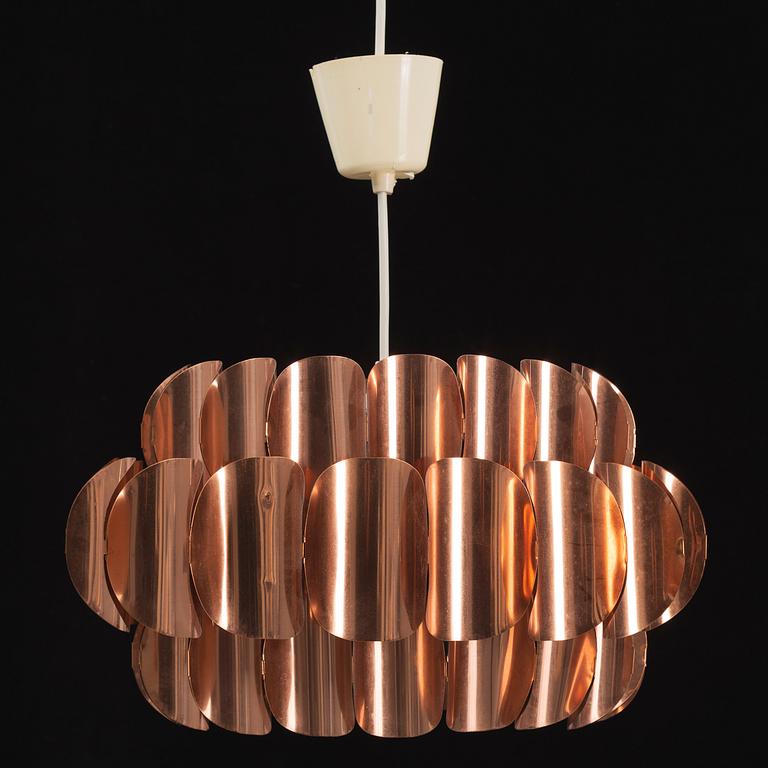 Thorsten Orrling, a ceiling lamp, for Hans-Agne Jakobsson, Markaryd, Sweden, 1960's.