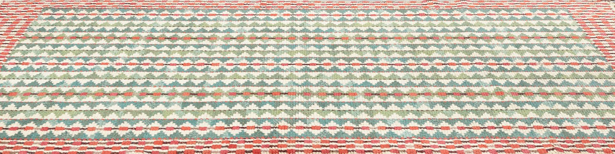 Barbro Nilsson, A CARPET, "Smultronstråna", knotted pile, ca 228 x 165,5 cm, signed AB MMF BN.