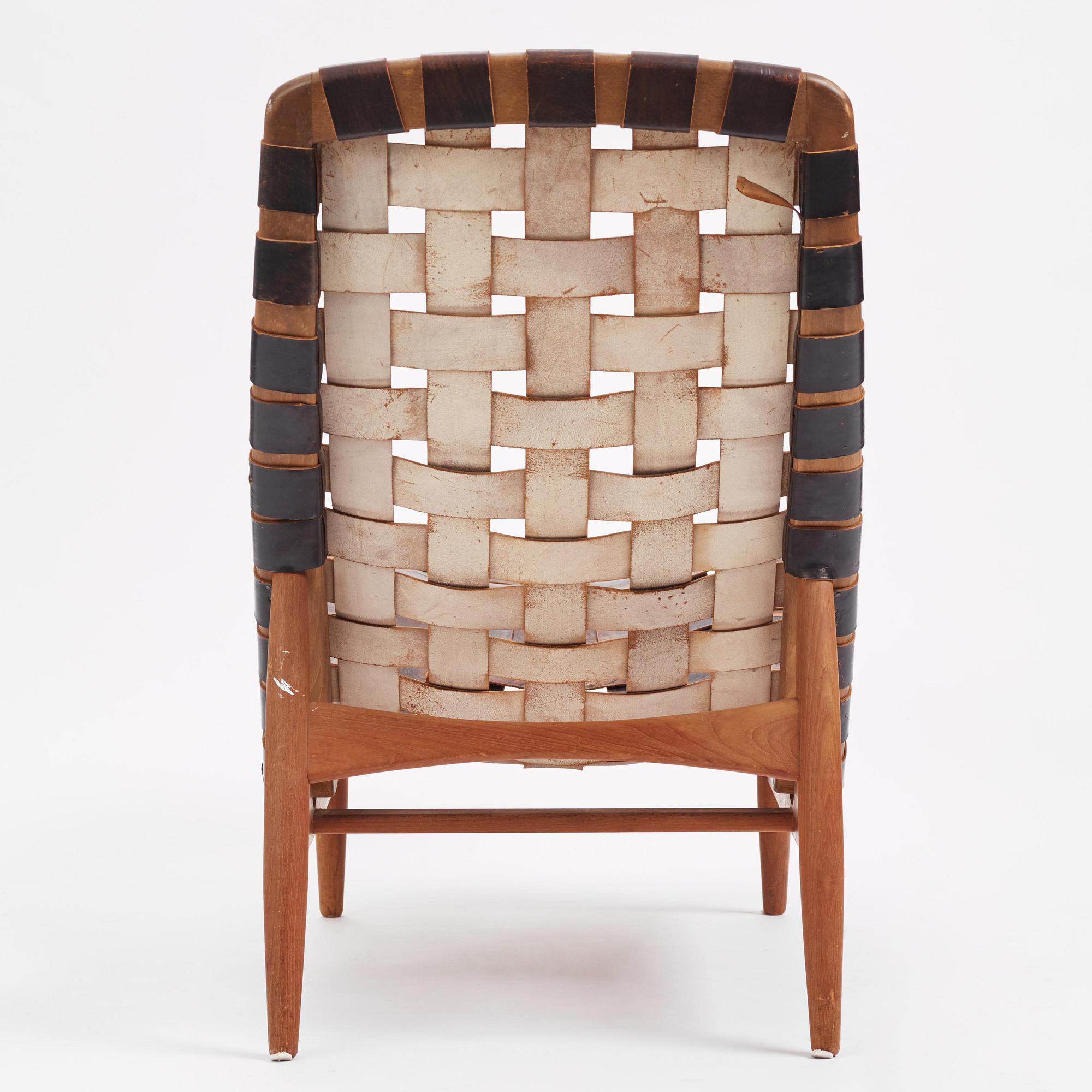 Arne Vodder, a teak lounge chair, Bovirke, Denmark, 1950s.
