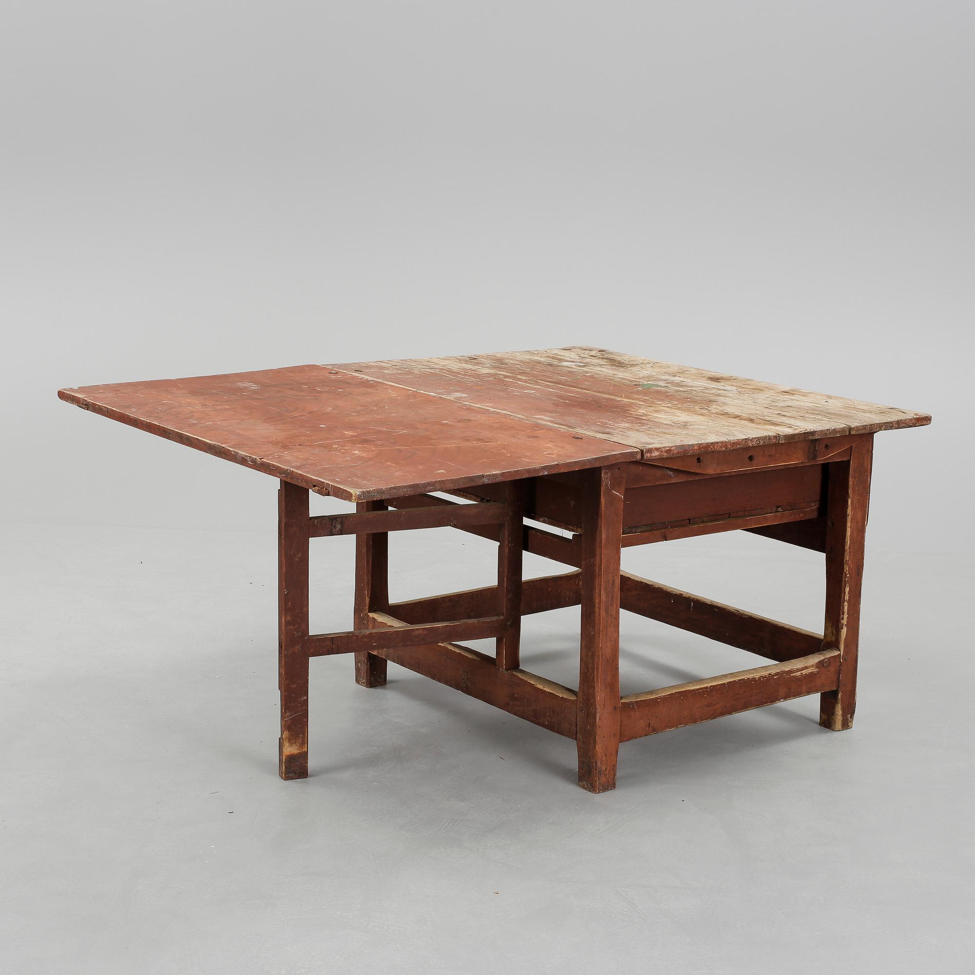 SLAGBORD, allmoge, 1800-talets mitt.
