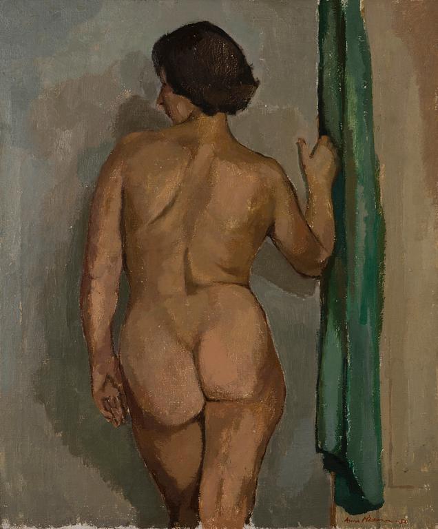 AUNE MIKKONEN, oil on canvas, signed and dated -52.